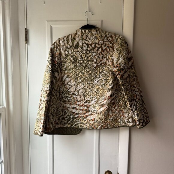 Alfred Dunner Women's Reversible Printed Jacket - Picture 9 of 9